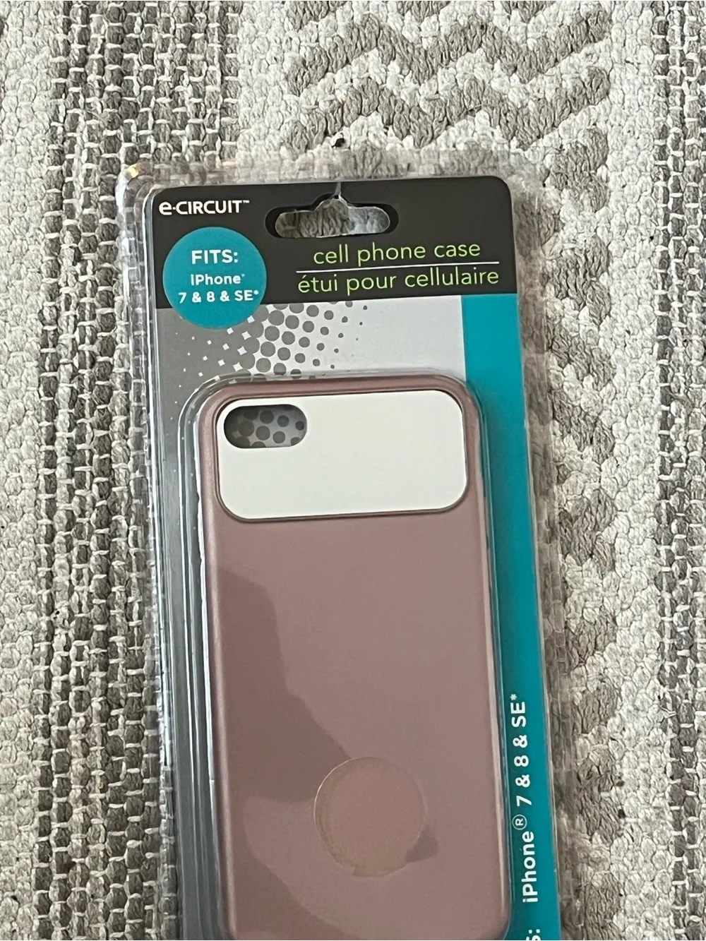 Pink and White iPhone 6/6s/7/8/SE Case - Slim Protective Cover